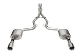 Corsa 2024 Ford Mustang GT Xtreme CatBack Exhaust Sys 3.0in Dual Rear Exit w/4.5in StraightCut Tips