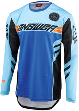 Load image into Gallery viewer, Answer 25 Arkon Nitrus Jersey Blue/Black/Hyper Orange - Small