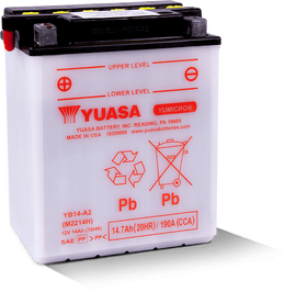 Yuasa YB14-A2 Yumicron CX 12-Volt Battery
