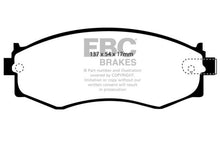 Load image into Gallery viewer, EBC 91-97 Infiniti G20 2.0 Redstuff Front Brake Pads