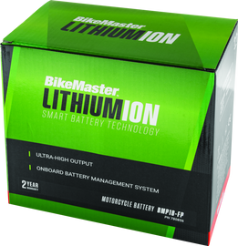 BikeMaster Lithium Ion 2.0 Battery BMP18-FP