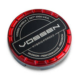 Vossen Billet Sport Cap 1.0 - Small - Hybrid Forged - Transparent Red