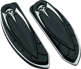 Kuryakyn Zombie Driver Floorboard Cover Chrome