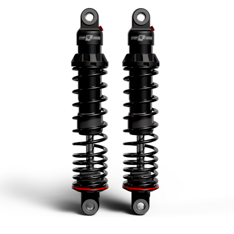 Progressive 06-17 Harley Dyna 494 Series Shocks 13.5in Bearing - Black