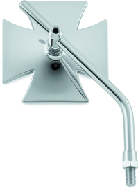Bikers Choice 65-Up Chrome Maltese Mirror Long Stem Each Custom