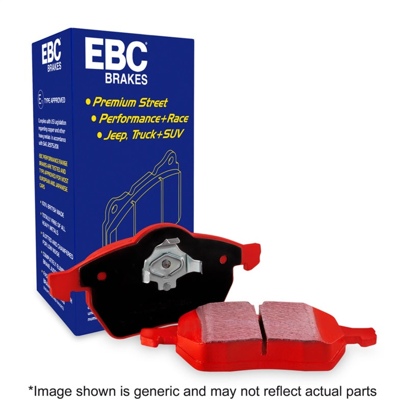 EBC 10-12 Acura RDX 2.3 Turbo Redstuff Rear Brake Pads