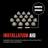 Fel-Pro 06-15 Mazda MX-5 Miata/15-21 Ford Mustang Engine Valve Stem Oil Seal Set