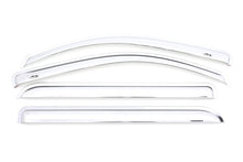 Load image into Gallery viewer, AVS 15-18 Chevy Silverado 2500 Crew Cab Ventvisor Front &amp; Rear Window Deflectors 4pc - Chrome