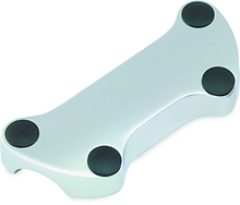 Load image into Gallery viewer, Bikers Choice 74-Up Chrome Handlebar Clamp Without Skirt Replaces H-D 56170-83T