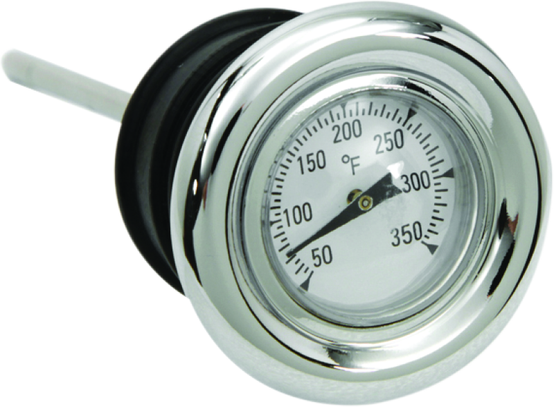 Bikers Choice 70-86 FL FX 70-78 XLCH Chrome Oil Dipstick With Temp Gauge Replaces H-D 62635-79T