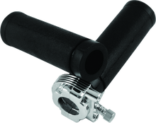 Load image into Gallery viewer, Bikers Choice 1981 Big Twin &amp; XL &amp; Custom Chrome Throttle Assembly With Grips Replaces H-D 56220-81B