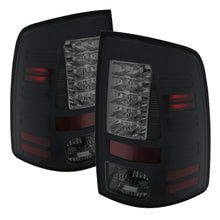 Load image into Gallery viewer, Spyder Dodge Ram 1500 09-14 LED Tail Lights Incandescent- Blk Smke ALT-YD-DRAM09-LED-BSM