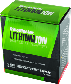 BikeMaster Lithium Ion 2.0 Battery BMP7L-FP