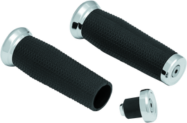 Kuryakyn Thresher Grip Metric Chrome