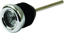 Load image into Gallery viewer, Bikers Choice Chrome Oil Tank Temperature Gauge Replaces 62845-00 00-17 Softails 2 7/8 Long