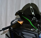 New Rage Cycles 15+ Mirror Block Off Turn Signals