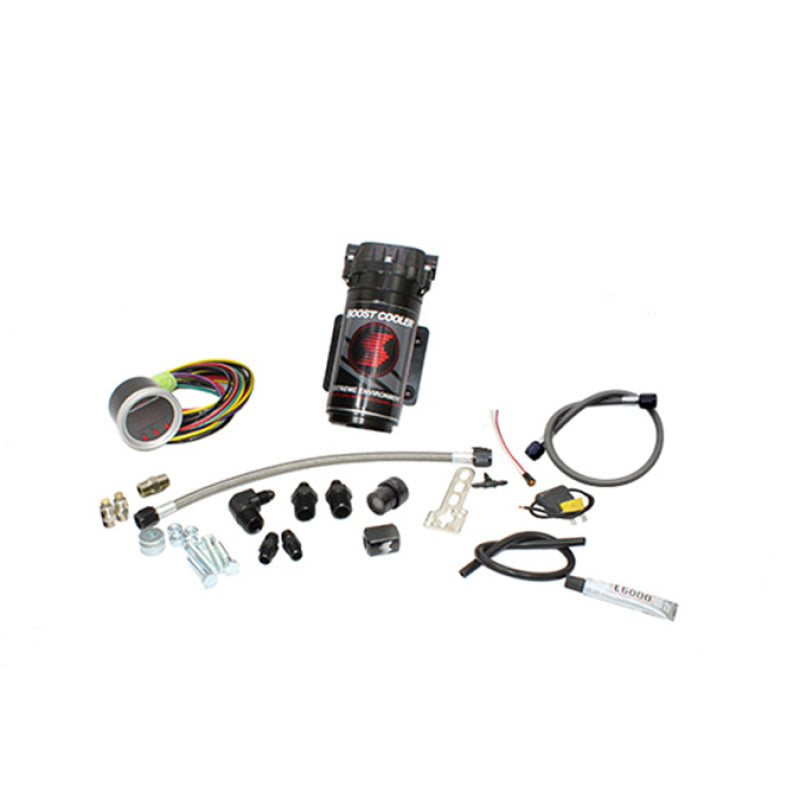 Snow Performance Stg 2 Boost Cooler F/I Prog. Water Injection Kit (SS Braided 4AN Fitting) - No Tank