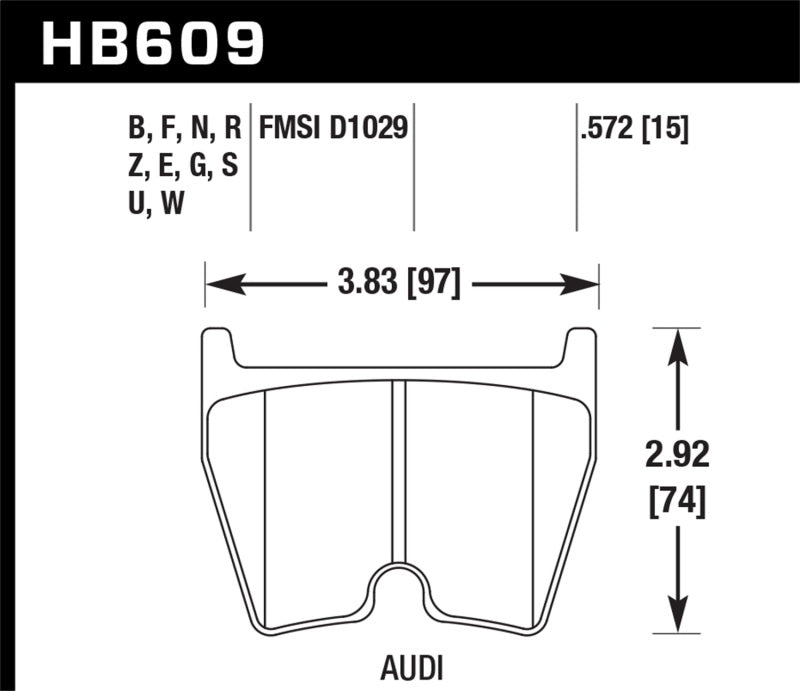 Hawk HPS Street Brake Pads