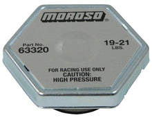 Load image into Gallery viewer, Moroso Racing Radiator Cap - 19-21lbs