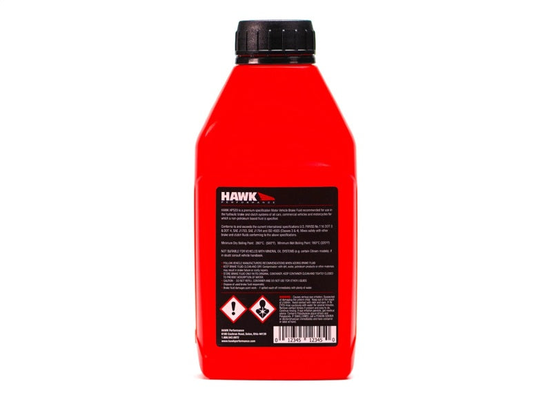 Hawk Performance Street DOT 4 Brake Fluid - 500ml Bottle