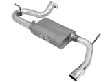 aFe Scorpion 2-1/2in Alum Steel Axle-Back Exhaust w/Polished Tip 07-18 Jeep Wrangler JK V6-3.6/3.8L