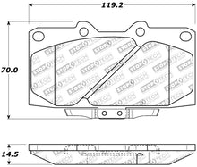 Load image into Gallery viewer, StopTech 89-96 Nissan 300ZX Sport Performance Front Brake Pads