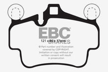 Load image into Gallery viewer, EBC 07-08 Porsche 911 (997) (Cast Iron Rotor only) 3.6 Carrera 2 Bluestuff Front Brake Pads