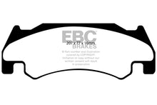 Load image into Gallery viewer, EBC 05-06 Dodge Ram SRT-10 8.3 Yellowstuff Front Brake Pads