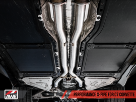 AWE Tuning 14-19 Chevy Corvette C7 Z06/ZR1 (w/AFM) Track Edition Axle-Back Exhaust w/Chrome Tips
