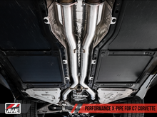 Load image into Gallery viewer, AWE Tuning 14-19 Chevy Corvette C7 Z06/ZR1 Track Edition Axle-Back Exhaust w/Black Tips