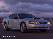 Load image into Gallery viewer, Raxiom 99-04 Ford Mustang Dual LED Halo Projector Headlights- Black Housing (Smoked Lens)