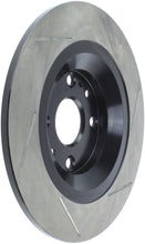 Load image into Gallery viewer, StopTech Power Slot 01-05 Mazda Miata Sport Suspension/Turbo SportStop Slotted Rear Right Rotor