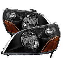 Load image into Gallery viewer, xTune Honda Pilot 03-05 Crystal Headlights Black HD-JH-HPIL03-AM-BK