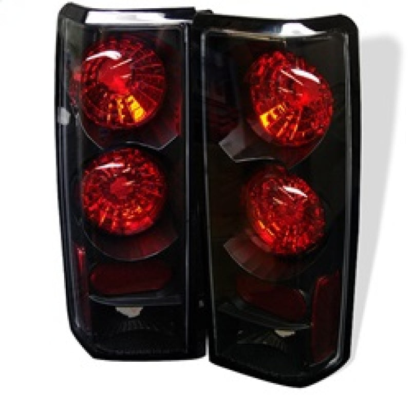 Spyder Chevy Astro/Safari 85-05 Euro Style Tail Lights Black ALT-YD-CAS85-BK