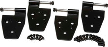 Load image into Gallery viewer, Kentrol 97-06 Jeep Wrangler TJ Door Hinge Set 4 Pieces - Powdercoat Black