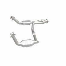 Load image into Gallery viewer, MagnaFlow Conv DF 02-06 Cadillac Escalade / 02-06 Chevy Avalanche 5.3L Dual Conv Y-Pipe Assembly 2WD