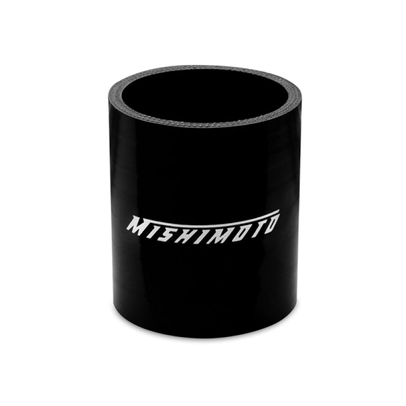 Mishimoto 2.25 Inch Black Straight Coupler