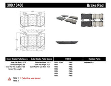 Load image into Gallery viewer, StopTech Performance 09-13 Infiniti FX35/FX37/FX45/FX50/08-13 G37 / 09-12 370Z Front Brake Pads