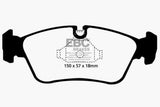 EBC 99-02 BMW Z3 2.5 Yellowstuff Front Brake Pads