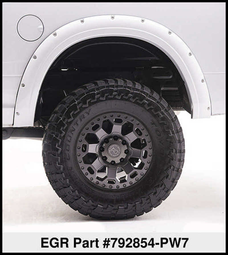 EGR 10+ Dodge Ram HD Bolt-On Look Color Match Fender Flares - Set - Bright White