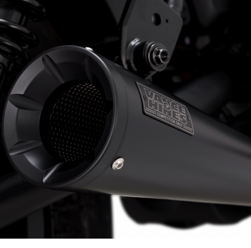 Vance & Hines HONDA Hondada 17-20 Rebel S/O Black Slip-On Exhaust