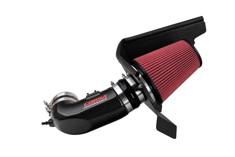 Corsa 2017-23 Chevrolet Camaro ZL1 Carbon Fiber Air Intake w/ DryTech 3D No Oil Filtration