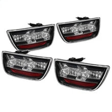 Load image into Gallery viewer, Spyder Chevy Camaro 10-13 LED Tail Lights Black ALT-YD-CCAM2010-LED-BK