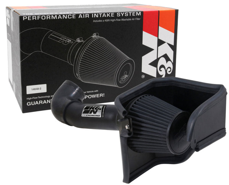 K&N Dodge/Chrysler 5.7/6.1L V8 Black Performance Intake Kit