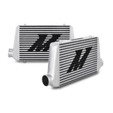 Mishimoto Universal Silver G Line Bar & Plate Intercooler Overall Size: 24.5x11.75x3 Core Size: 17.5