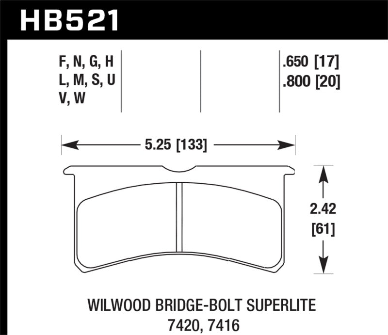 Hawk HP+ Street Brake Pads