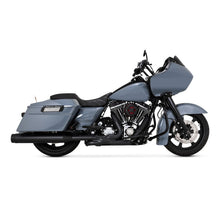 Load image into Gallery viewer, Vance &amp; Hines HD Dresser 09-16 Power Duals Black PCX Header Exhaust