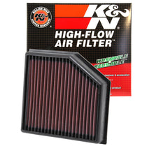 Load image into Gallery viewer, K&amp;N Replacement Air Filter for 13 Dodge Dart 1.4L/2.0L L4