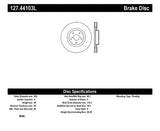 StopTech 5/93-98 Toyota Supra Turbo Left Front Slotted & Drilled Rotor