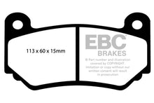 Load image into Gallery viewer, EBC AP Racing Caliper CP7600 Bluestuff NDX Front Brake Pads